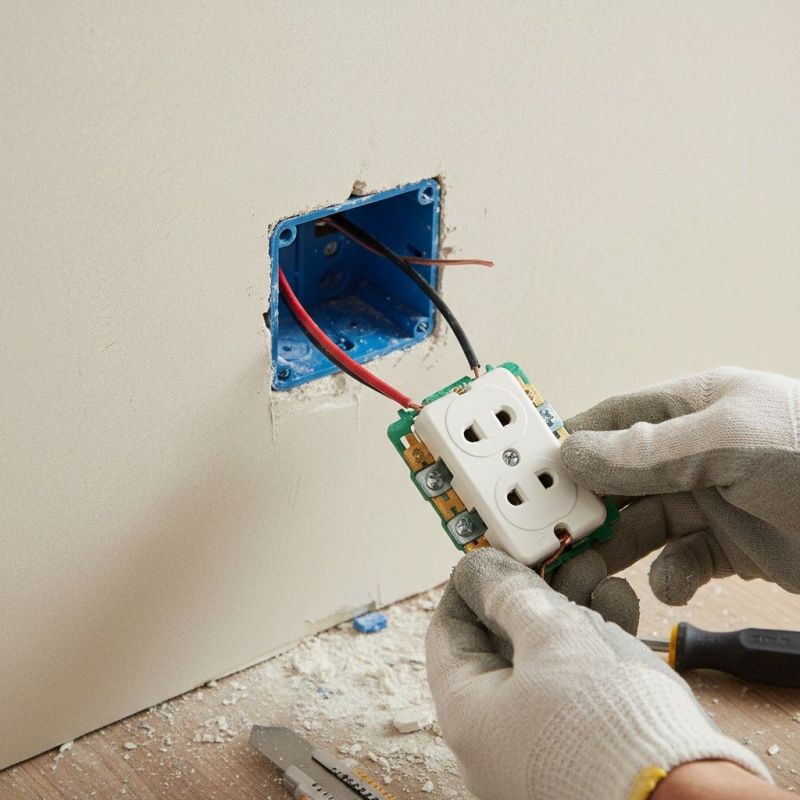 Floor Outlets Installation detail