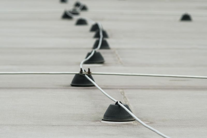 Lightning Rod Installation detail